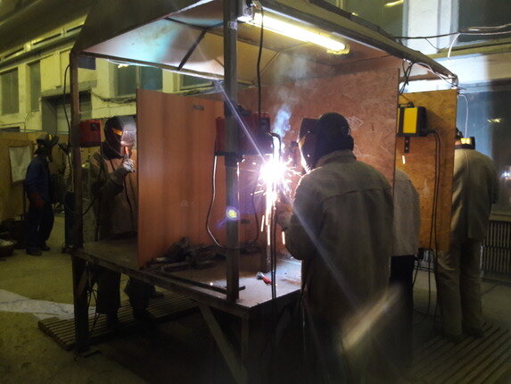 Практика зварювання (дільниця ММА)