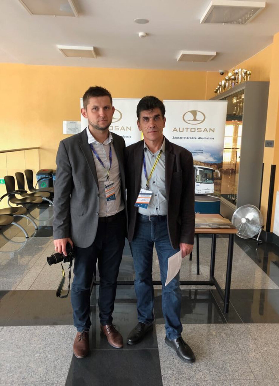 Олег Онисько разом із Даніелем Ничем 23 вересня 2019 року 