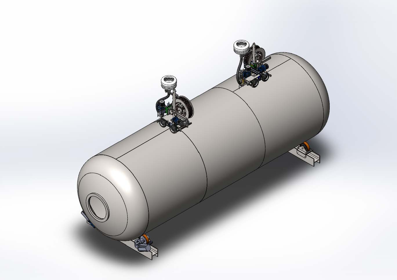 Проект системи для ремонту та модернізації нафтогазових резервуарів