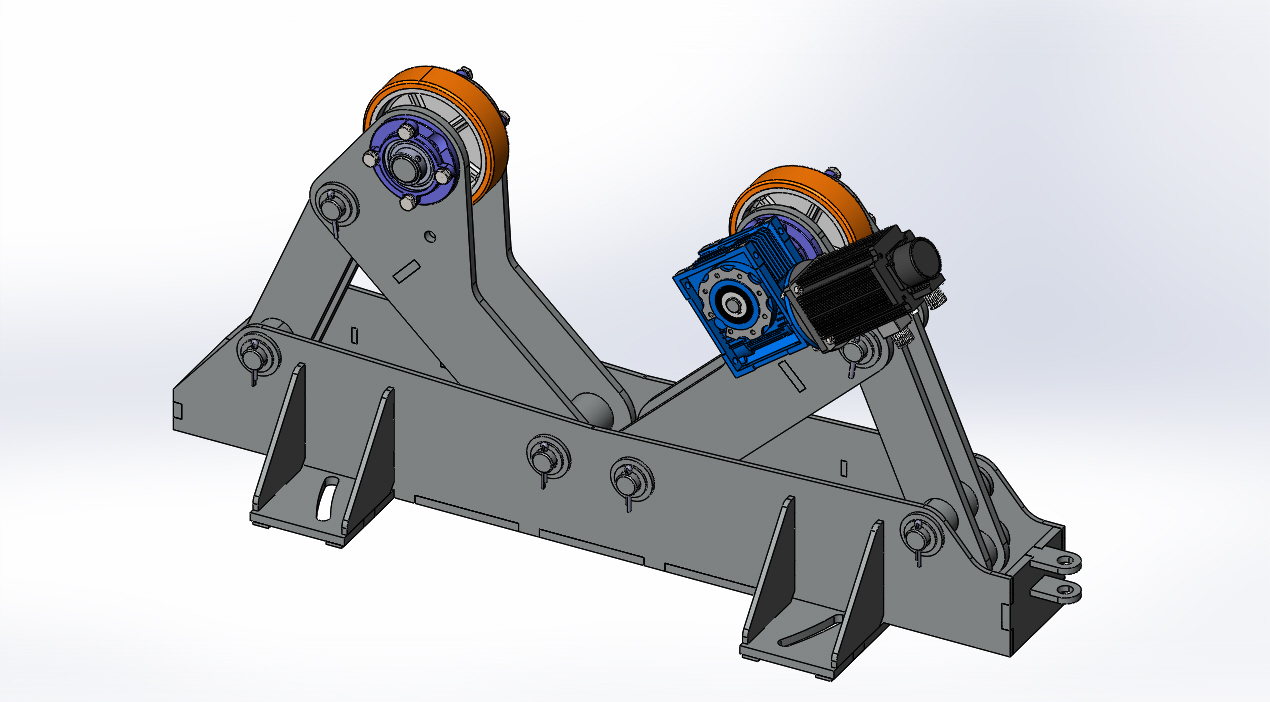 Проект роликової опори з приводом