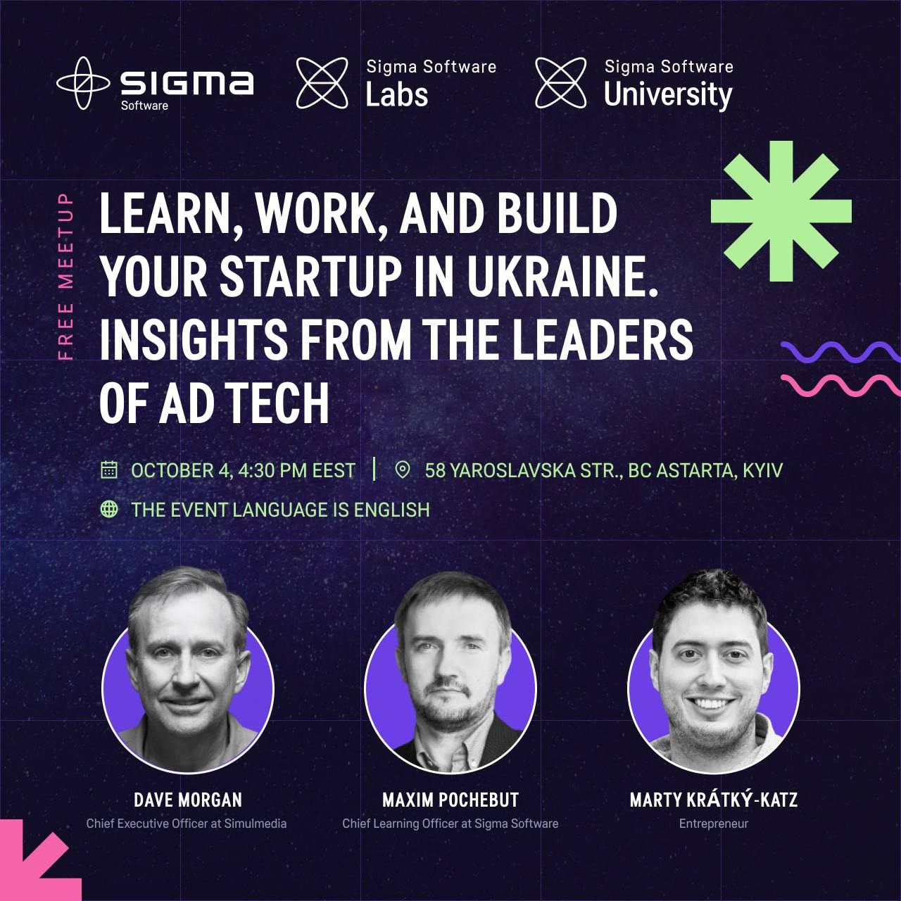 SigmaSoftwareStartUpForum