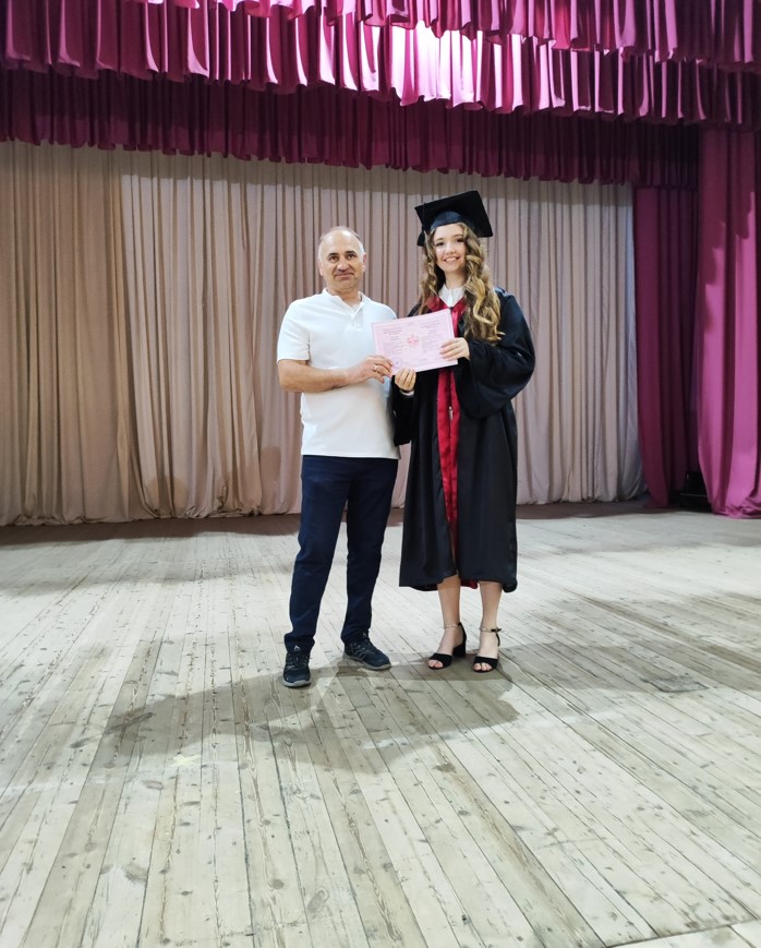 вручення дипломів Бакалавра