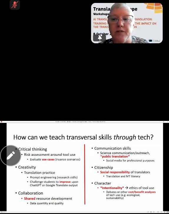 AI Translation vs Human Translation: Training Perspectives and the Impact on the Translation Profession