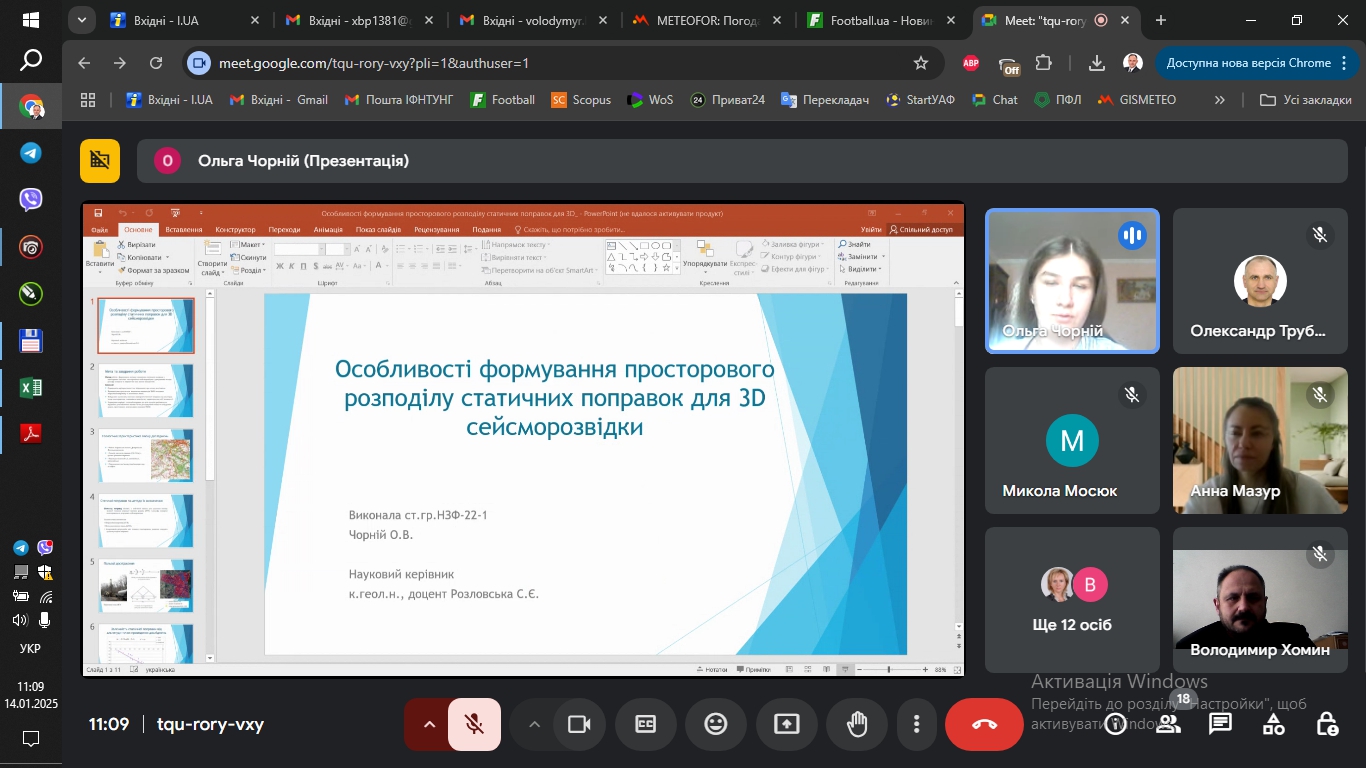  І тур Всеукраїнського конкурсу студентських наукових робіт з галузей знань і спеціальностей