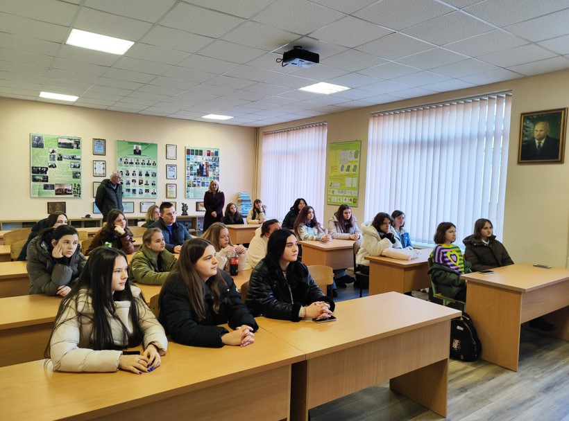Молодіжний центр міста Стрий у гостях кафедри екології