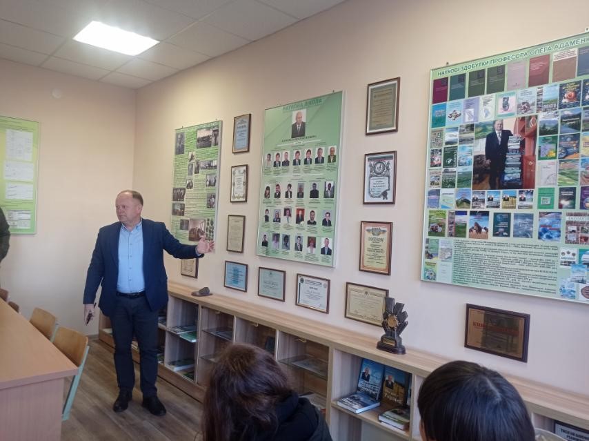 Молодіжний центр міста Стрий у гостях кафедри екології