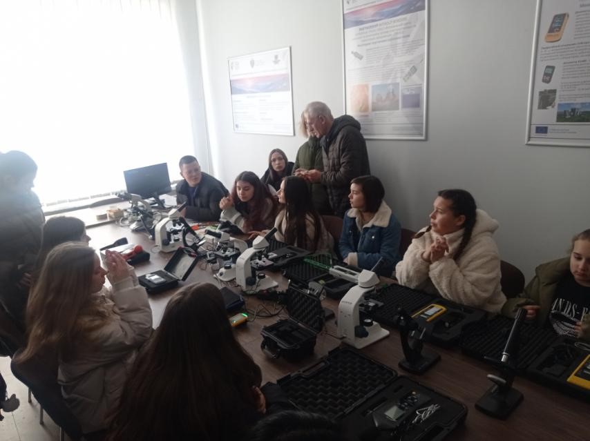 Молодіжний центр міста Стрий у гостях кафедри екології