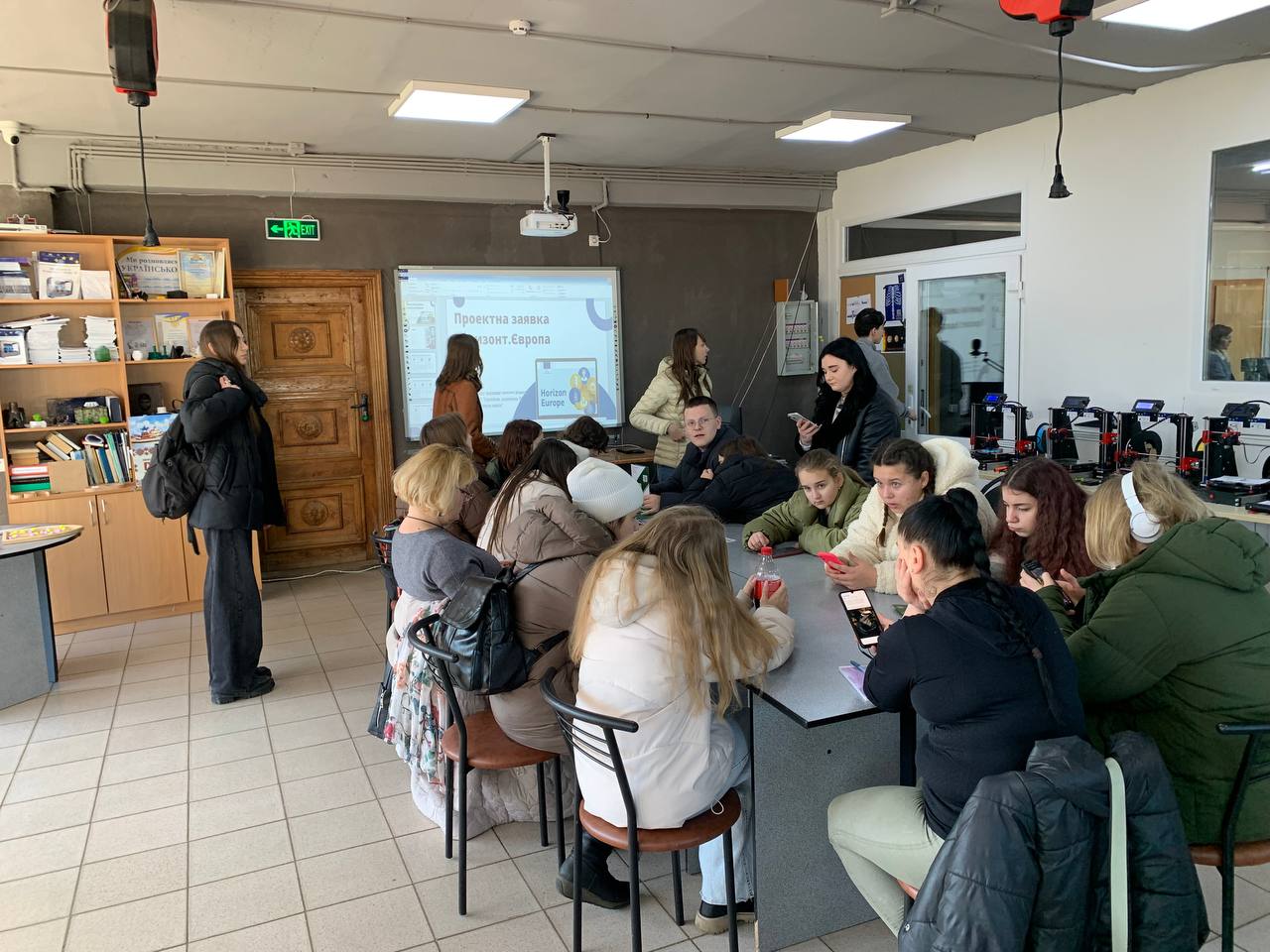 Зустріч із юними винахідниками у межах профорієнтаційної екскурсії