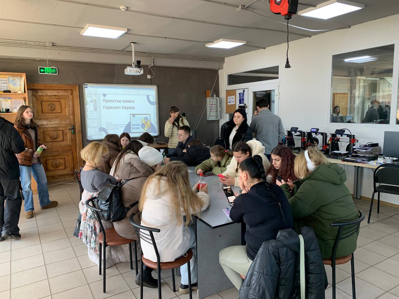 Зустріч із юними винахідниками у межах профорієнтаційної екскурсії