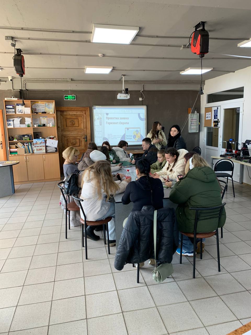 Зустріч із юними винахідниками у межах профорієнтаційної екскурсії