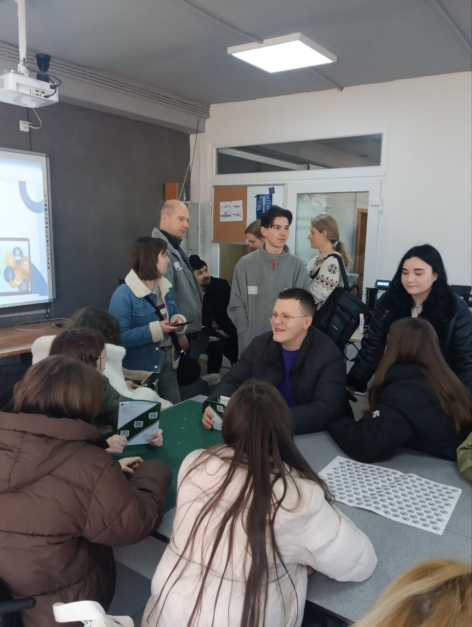 Зустріч із юними винахідниками у межах профорієнтаційної екскурсії