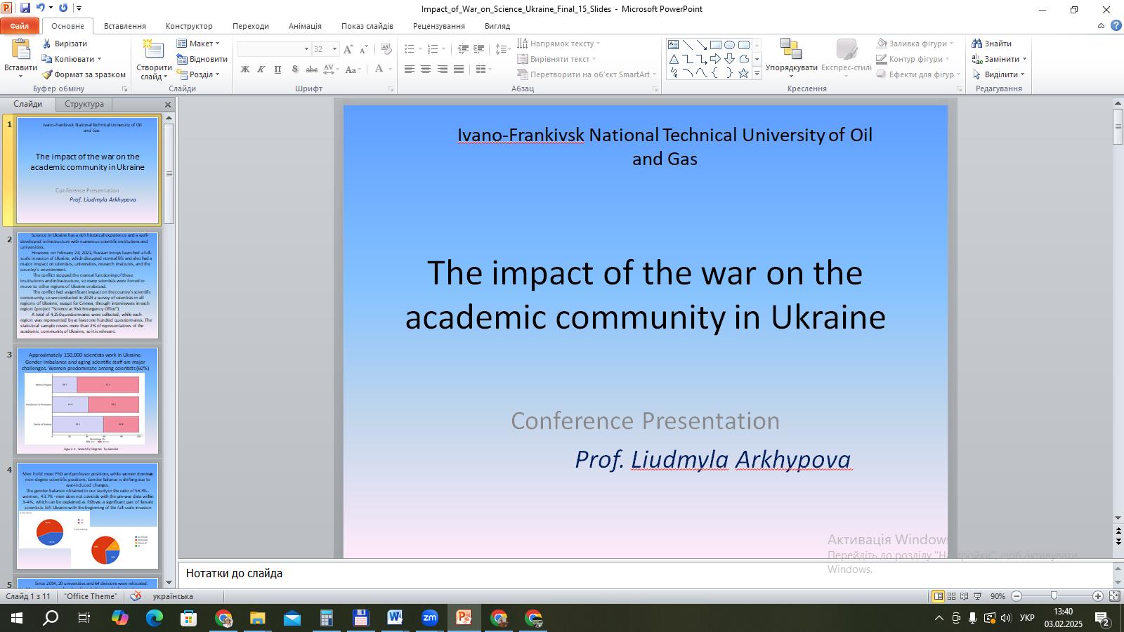 Міжнародна науково-практична конференція «Business Ecosystems: Sustainable Development 2025»