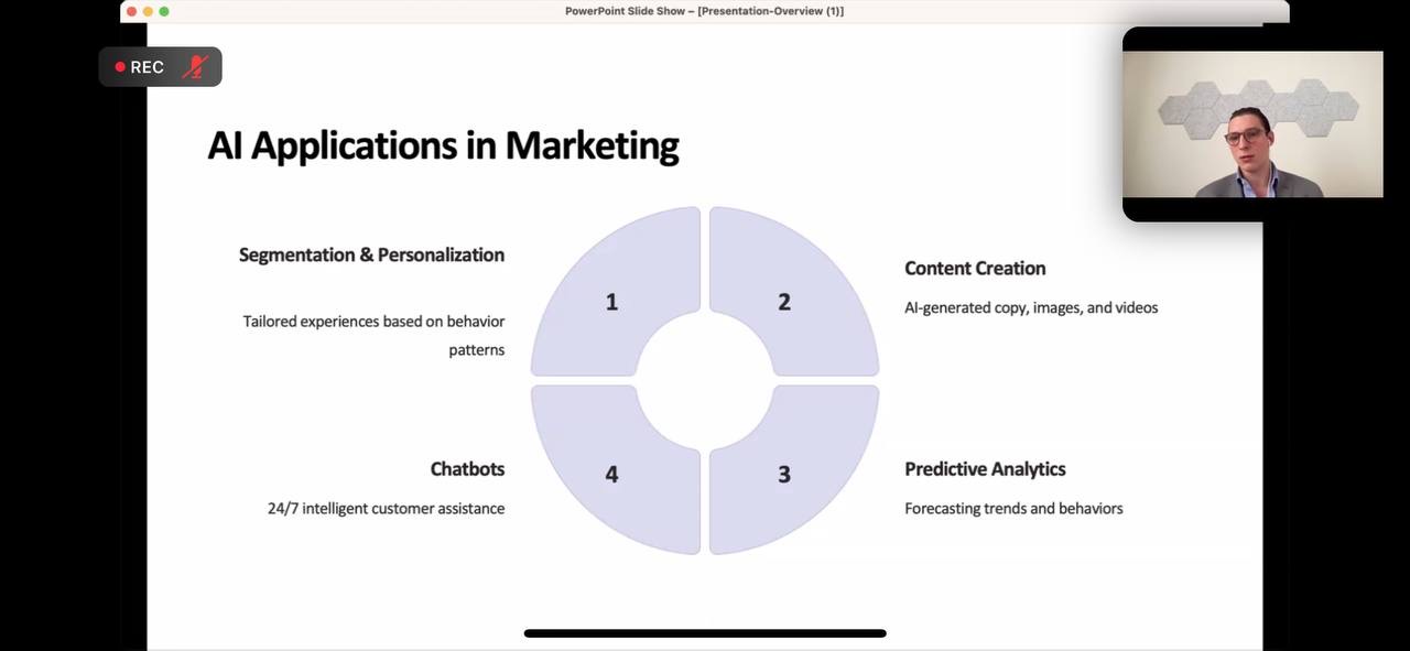 Використання штучного інтелекту в маркетингових процесах: англомовна гостьова лекція для студентів ІФНТУНГ