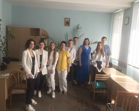 Зустріч гаранта ОП Економіка бізнесу та куратора групи ЕК-23-1 01.09.2023