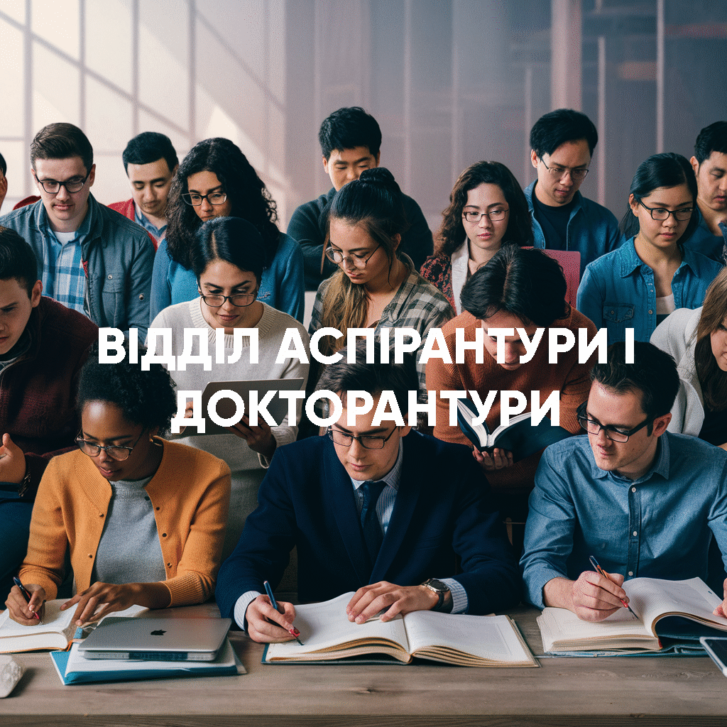 АСПІРАНТУРА ТА ДОКТОРАНТУРА