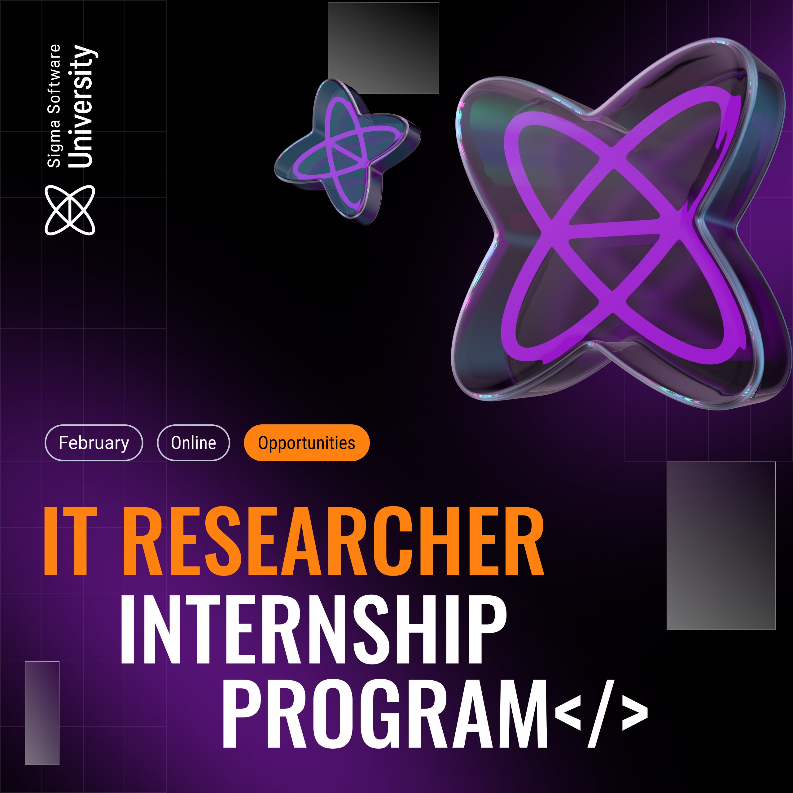 Sigma Software Univ IT Researcher Internship Programm