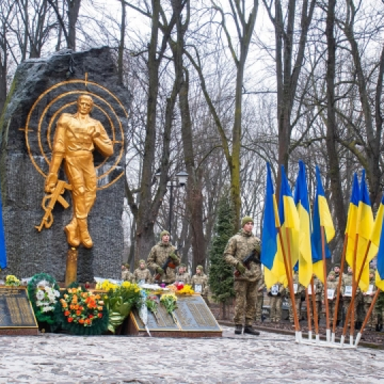 Курсанти КВП прийняли участь у вшануванні пам’ятних дат.