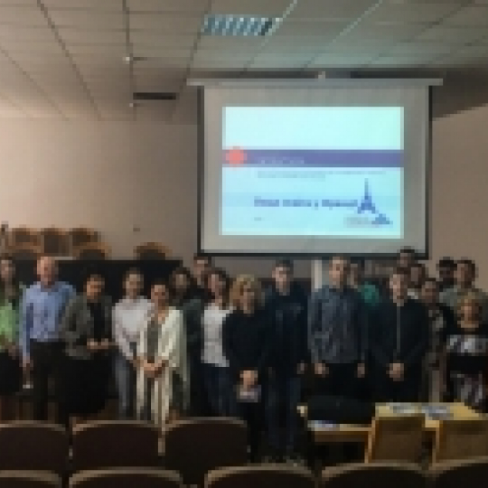 Вища освіта у Франції   Зустріч студентів кафедри з представником Campus France Ukraine
