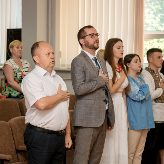 В ІФНТУНГ відбулись урочистості до ювілейного Дня незалежності України