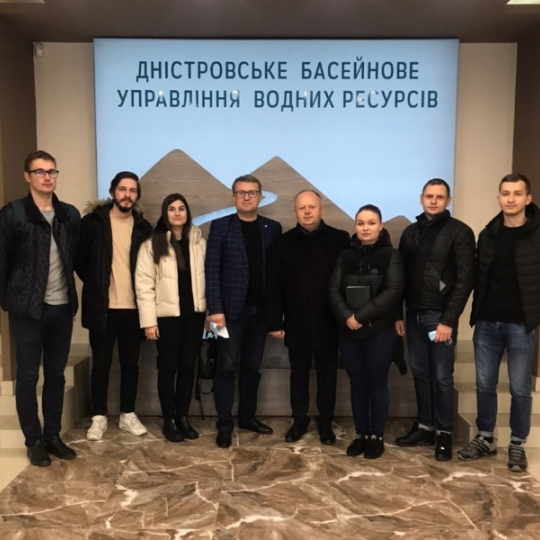 Заняття з аспірантами спеціальності 101 Екологія у лабораторії Дністровського БУВР