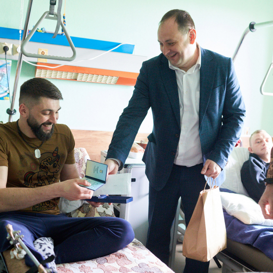 Швидкого одужання нашому випуснику - Ігорю Швидкому ГКЗ ІФНТУНГ