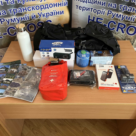 Подарунки від міжнародного Проєкту HE-CROSS кафедра ГКЗ