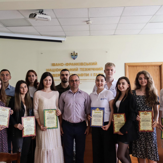 Ректор відзначив активних студентів