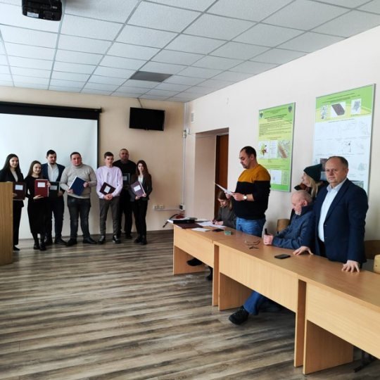 ЗАХИСТ МАГІСТЕРСЬКИХ РОБІТ СТУДЕНТАМИ-ЕКОЛОГАМИ 