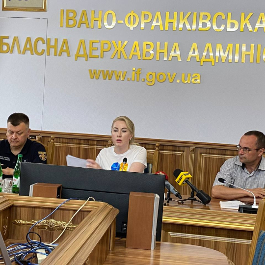 Прес-брифінг ректора Ігоря ЧУДИКА про ситуацію в ІФНТУНГ після ракетної атаки