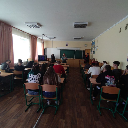 Тренінг-лекція для ліцеїстів спортивного ліцею "Особистий бренд спортсмена"