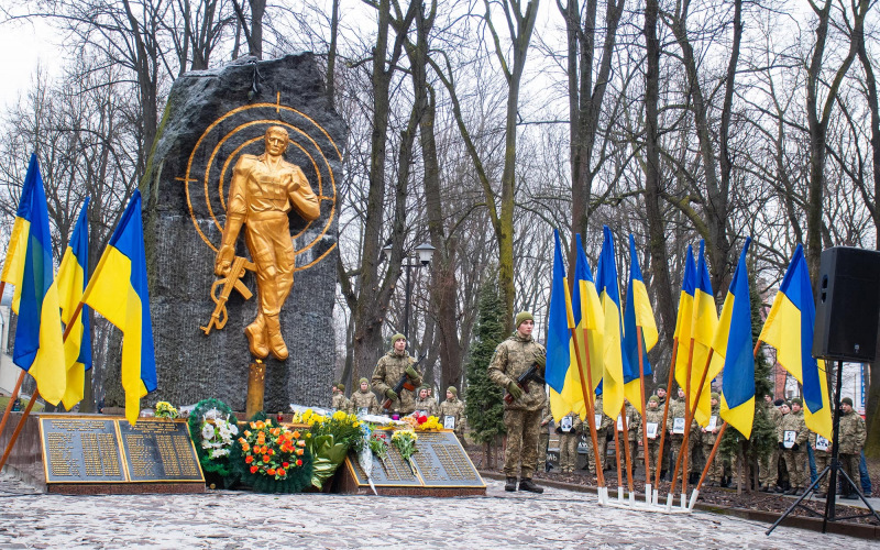 Курсанти КВП прийняли участь у вшануванні пам’ятних дат.