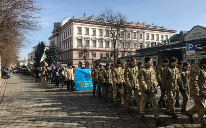 Курсанти КВП прийняли участь у вшануванні пам’ятних дат.