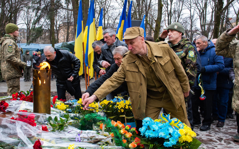Курсанти КВП прийняли участь у вшануванні пам’ятних дат.