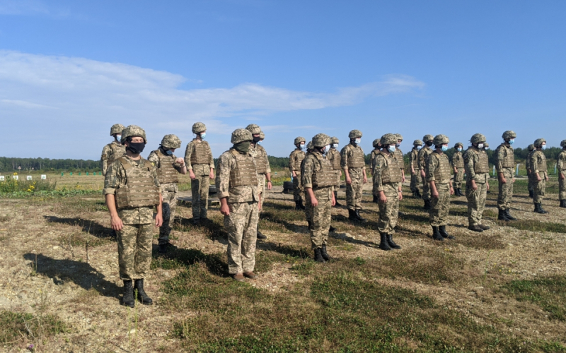 Військові збори були спрямовані на удосконалення практичних та командних навичок майбутніх офіцерів. Курсанти зборів відпрацювали нормативи з розгортання та експлуатації військової техніки та озброєння, виконали вправи вогневої підготовки з практичним виконанням стрільб та здали випускні екзамени та готуються до  прийняття Військової присяги на вірність українському народові.  