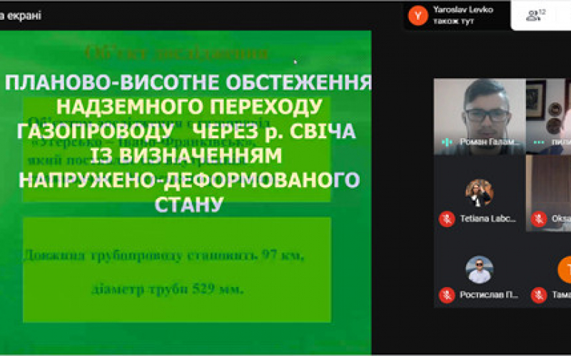 Представлення доповіді студента Галамаги Романа 