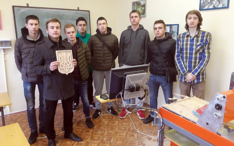 Група студентів 4-го курсу, які поступали на базі загальної середньої освіти, 2019 р.