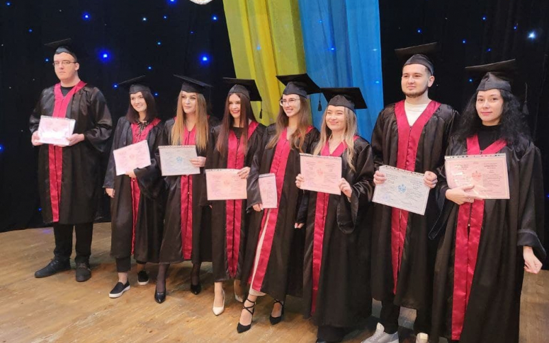 Урочисте вручення дипломів магістра!