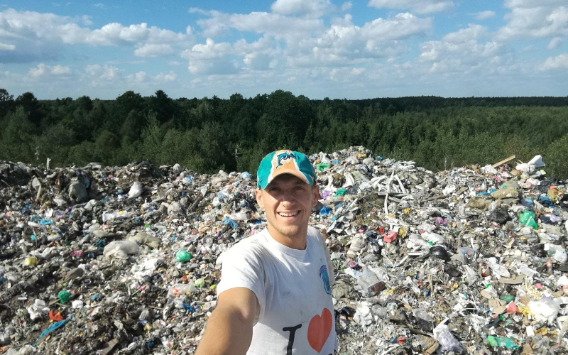 Роман Пасяка - керівник приватного підприємства «Збір та перевезення твердих побутових відходів»