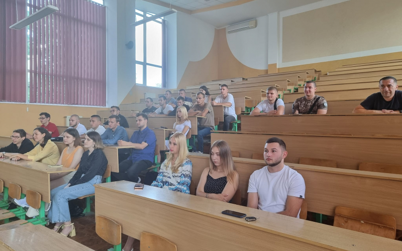 Вручення дипломів студентам кафедри гкз