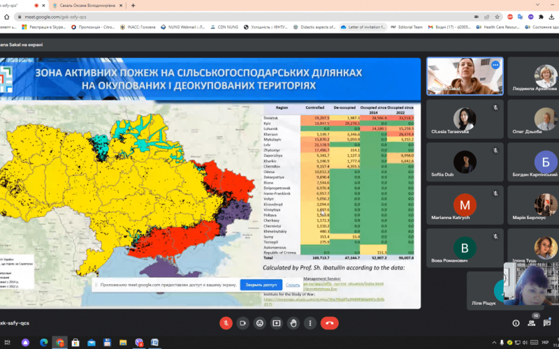 ЗУСТРІЧ ІЗ СТЕЙКХОЛДЕРАМИ