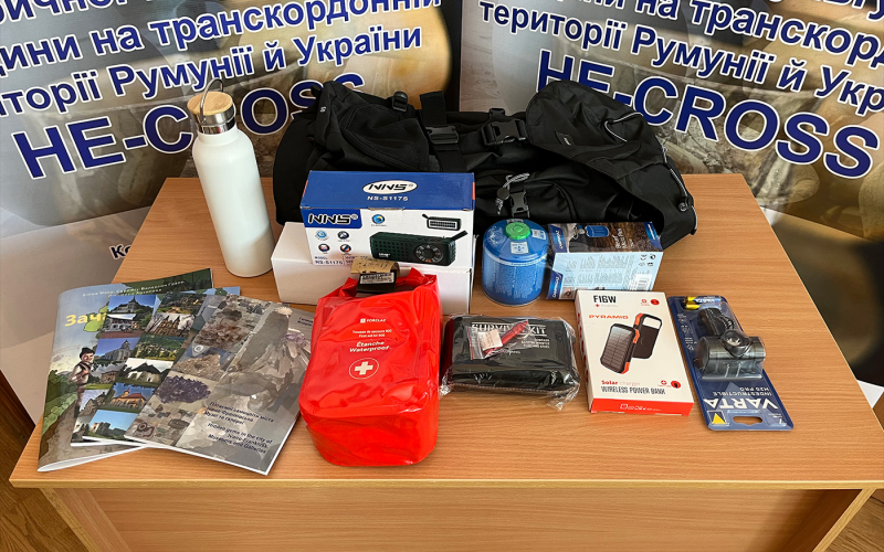 Подарунки від міжнародного Проєкту HE-CROSS кафедра ГКЗ