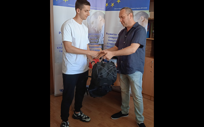 Подарунки від міжнародного Проєкту HE-CROSS кафедра ГКЗ