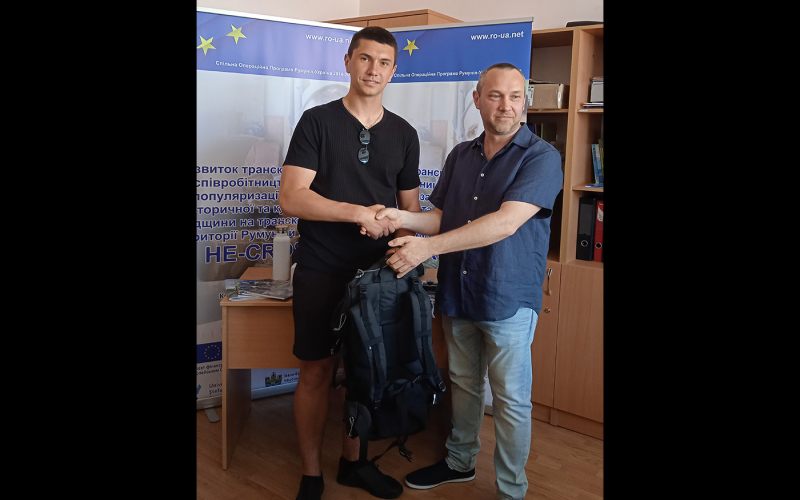 Подарунки від міжнародного Проєкту HE-CROSS кафедра ГКЗ