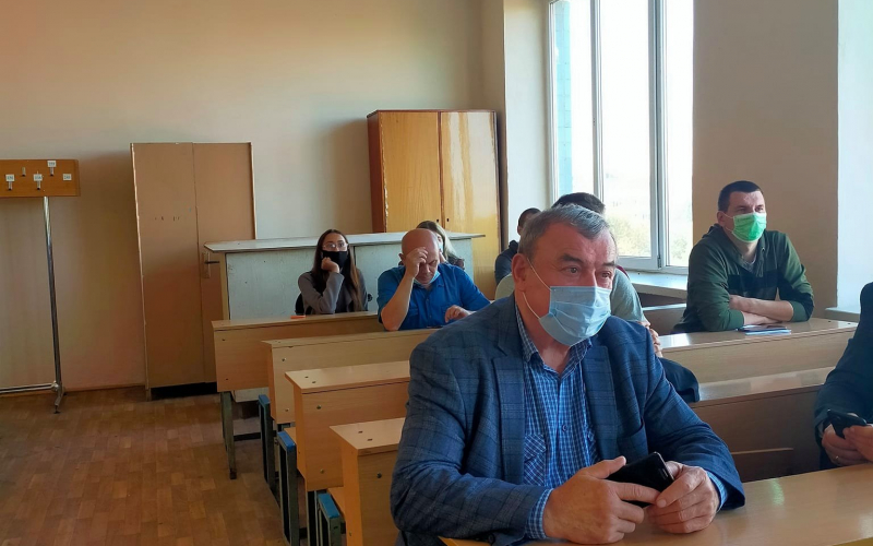 Зустріч студентів та працівників кафедри геодезії та землеустрою із стейкхолдерами.