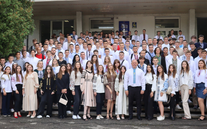 1 вересня зустріли наших нових студентів!!!