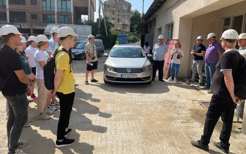 Виробнича практика студентів-будівельників 3-го курсу