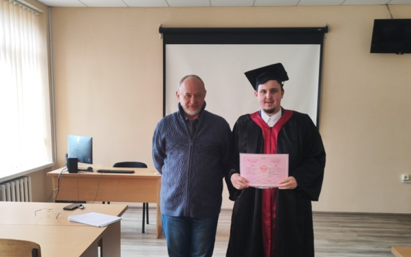 вручення дипломів Магістра випускникам Факультету природничих наук спеціальності 101 Екологія