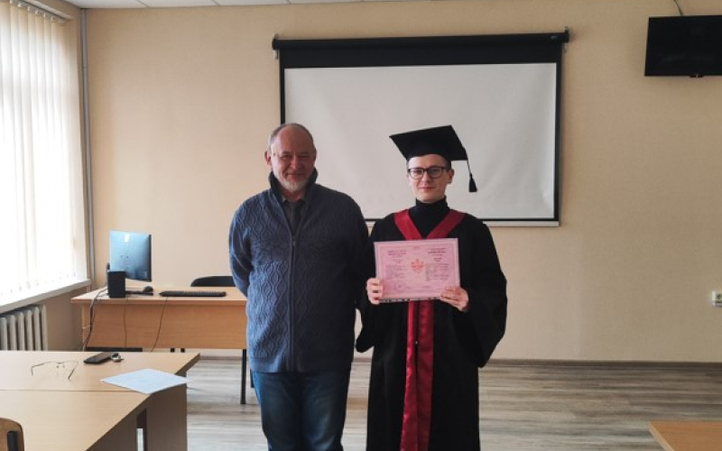 вручення дипломів Магістра випускникам Факультету природничих наук спеціальності 101 Екологія