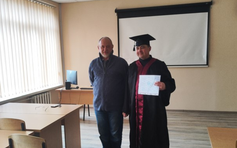 вручення дипломів Магістра випускникам Факультету природничих наук спеціальності 101 Екологія