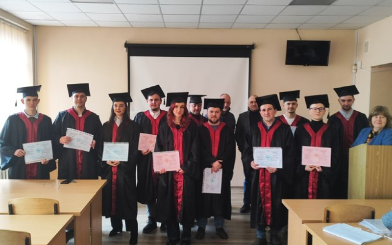 вручення дипломів Магістра випускникам Факультету природничих наук спеціальності 101 Екологія